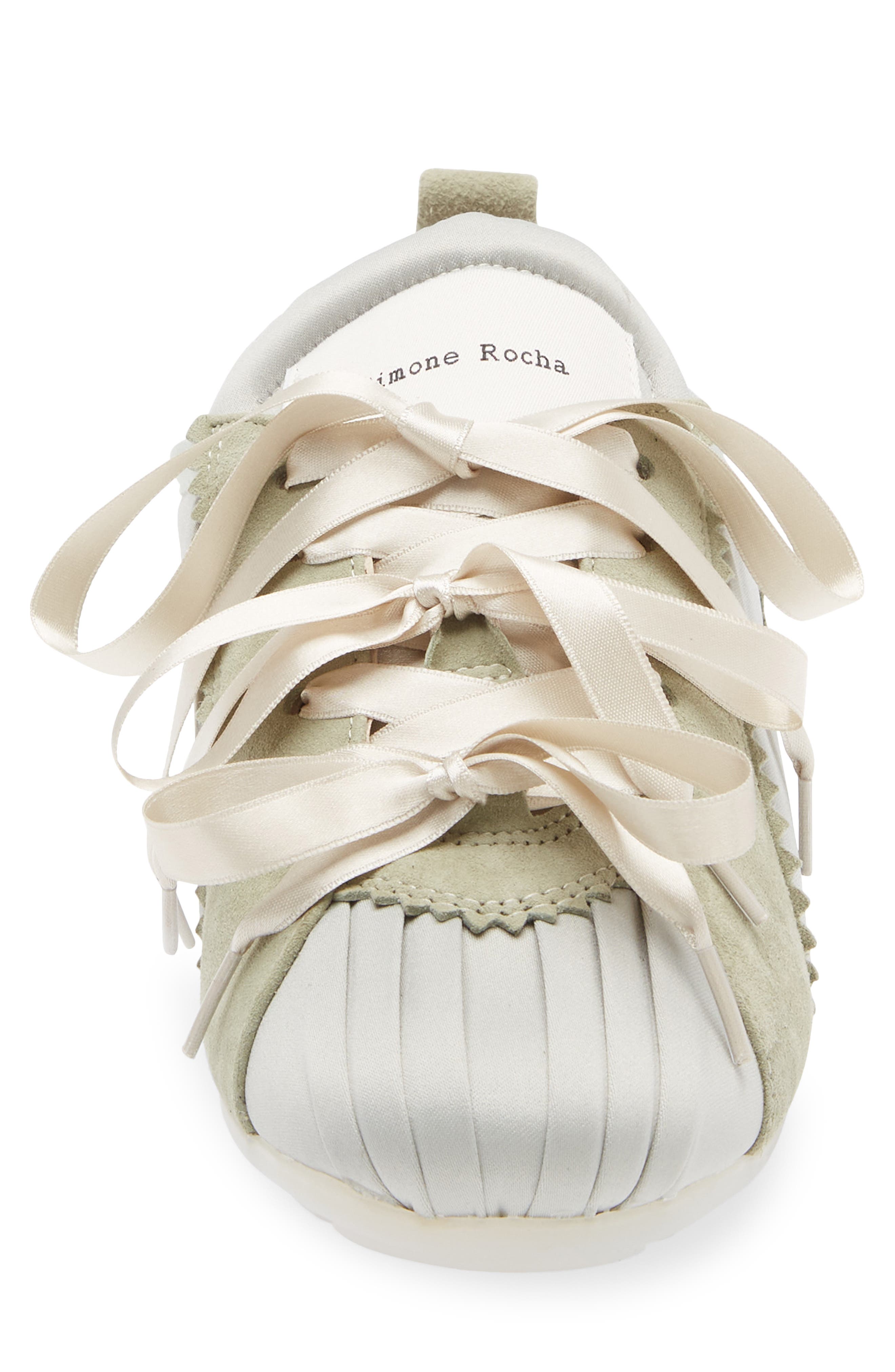 Simone Rocha Ballerina Grip Sneaker, Alternate, color, Duck Egg