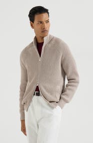 Brunello Cucinelli Malfilé cotton cardigan