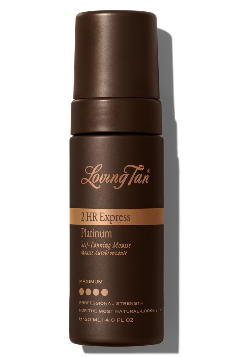 Loving Tan 2HR Express Platinum Self-Tanning Mousse - Maximum, Main, color, 
