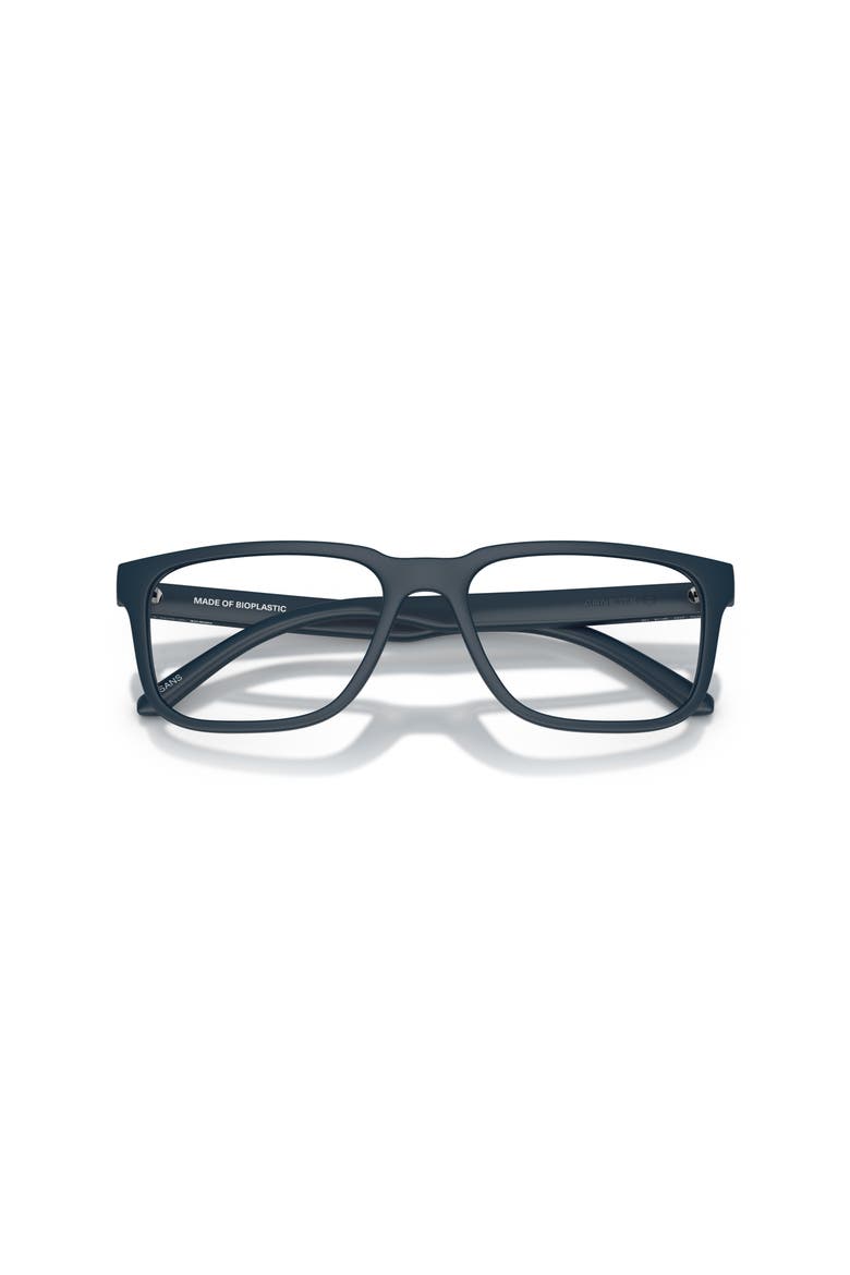 56mm Rectangle optical glasses, Alternate, color, Blue