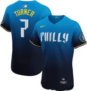 Nike Men's Nike Trea Turner Navy Philadelphia Phillies City Connect Elite Jersey
