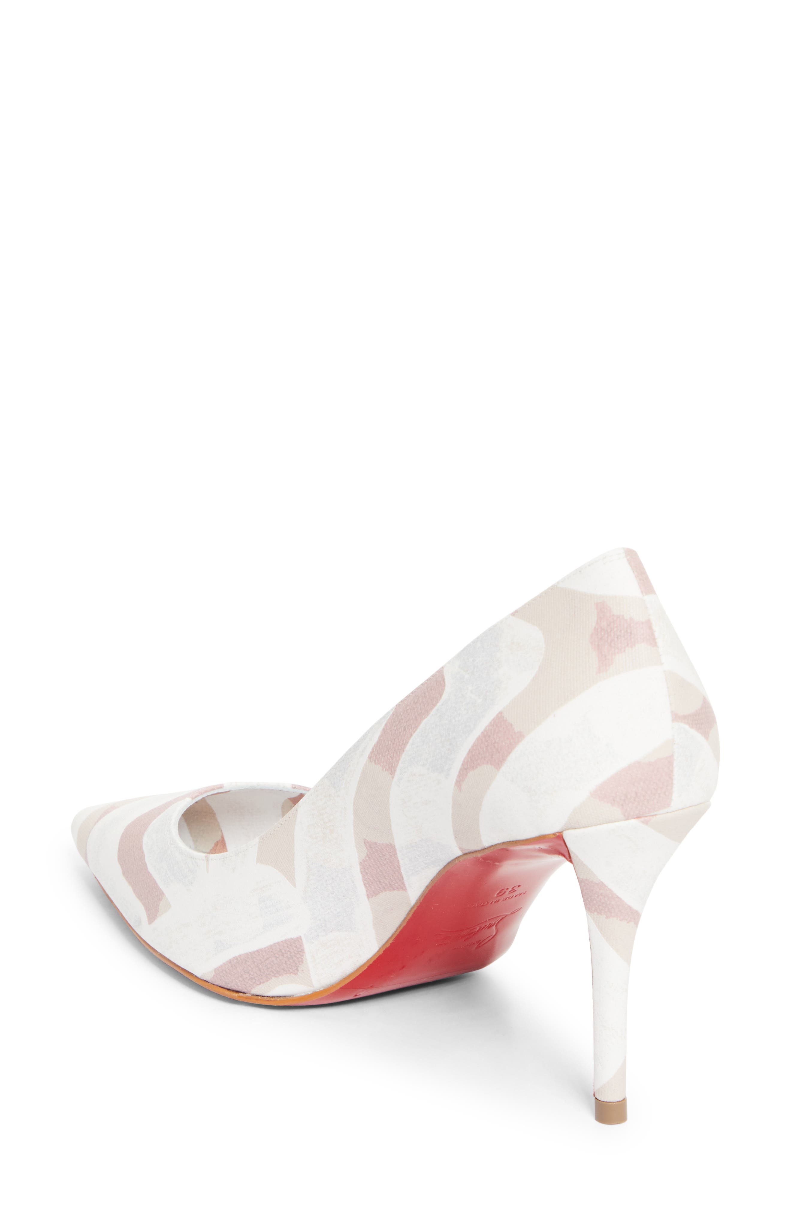 Miss Z Pointed Toe Pump, Alternate, color, MULTI LECHE