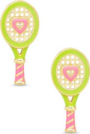 Lily Nily Kids' Tennis Racket Stud Earrings
