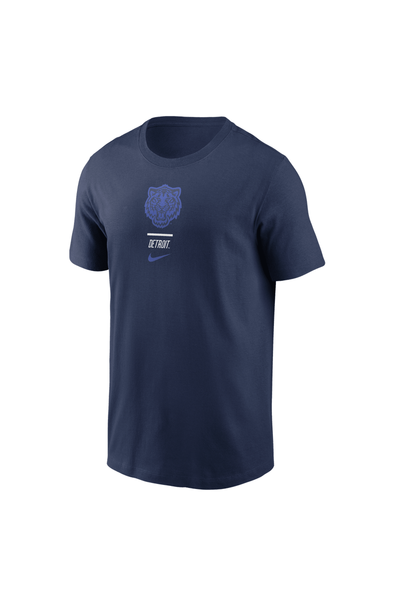 Nike Men's Nike Navy Detroit Tigers City Connect 2-Hit T-Shirt, Alternate, color, Navy