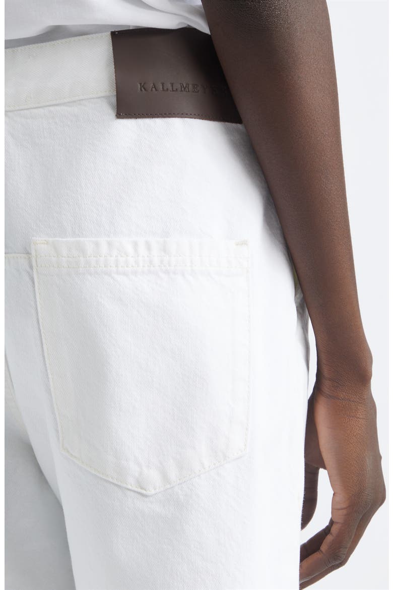 Ellis Cutoff Denim Skate Shorts, Alternate, color, TALC