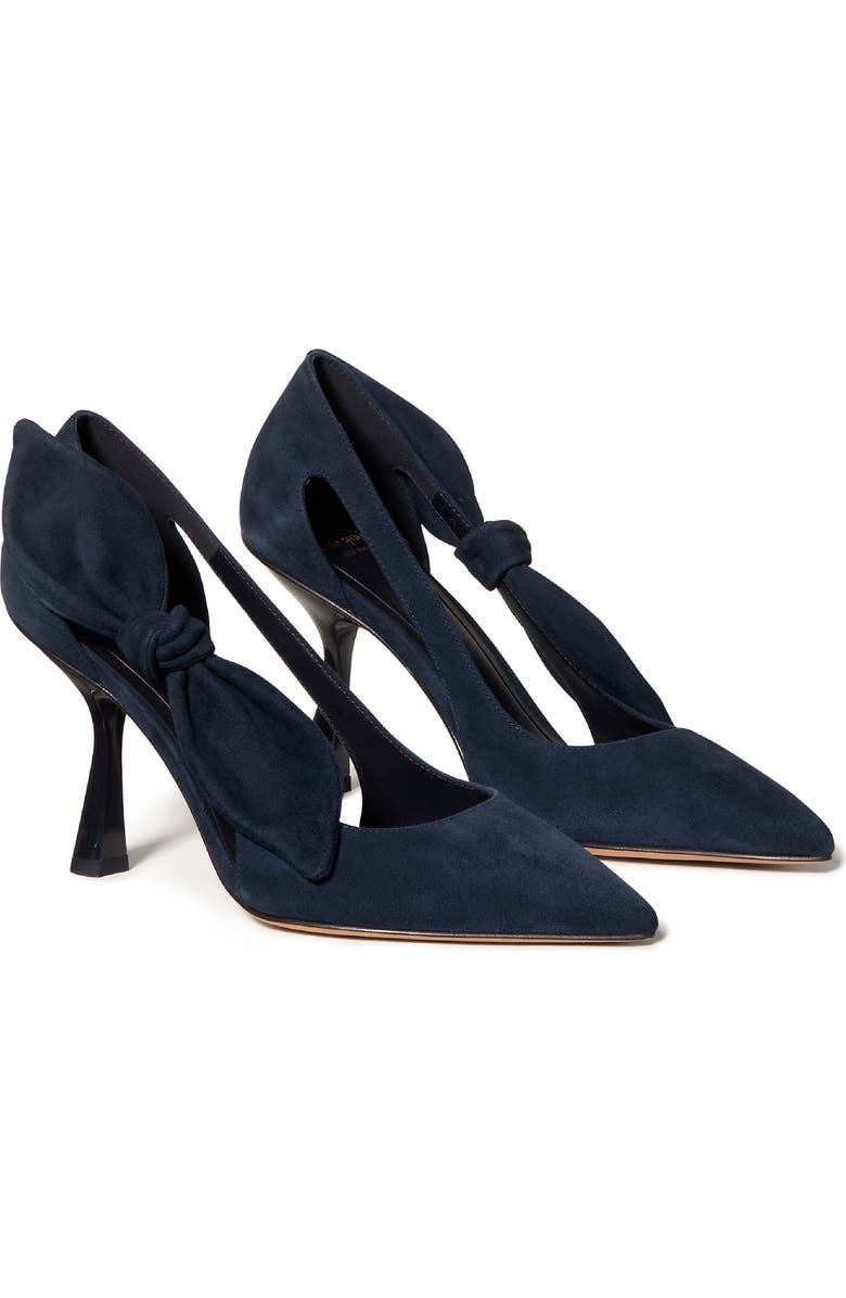 Kate Spade New York bunnie pointed toe pump, Main, color, Captain Navy