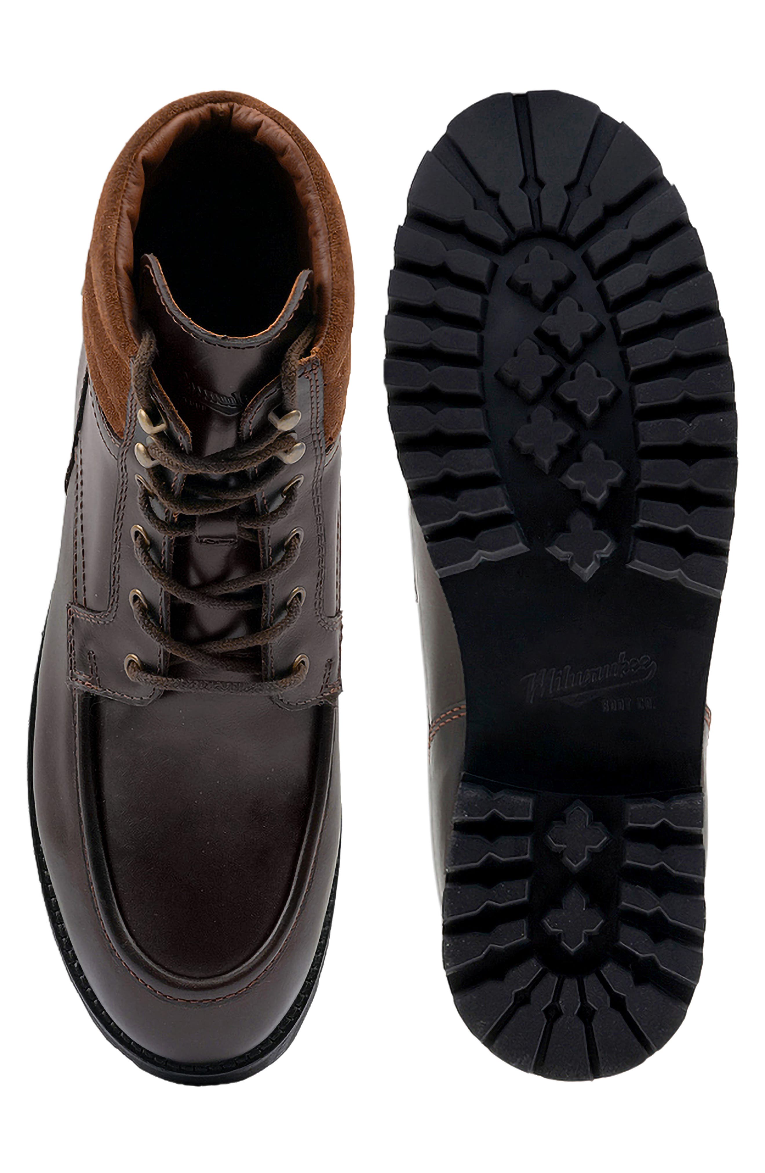 Milwaukee Boot Company Burnham Waterproof Boot, Alternate, color, Brown