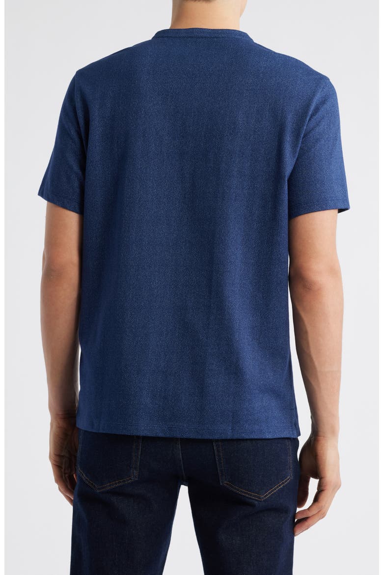 Whitley Short Sleeve Henley, Alternate, color, NAVY