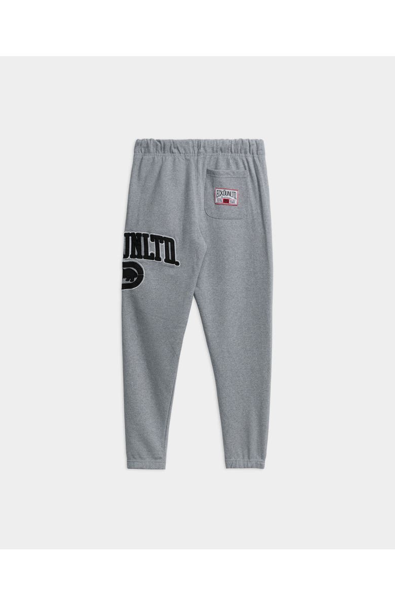 ECKO Relentless Rhino Stack Knit Joggers, Alternate, color, Heather Grey