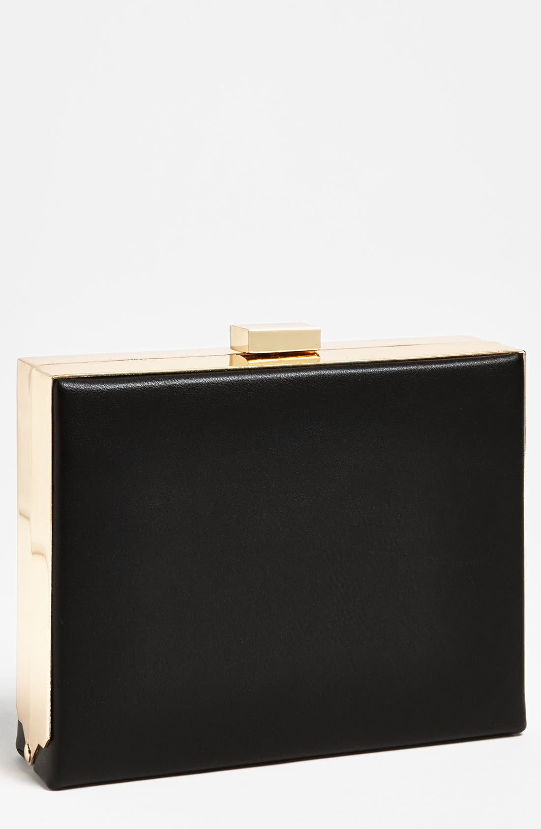 NATASHA Tasha Box Clutch, Main, color, 