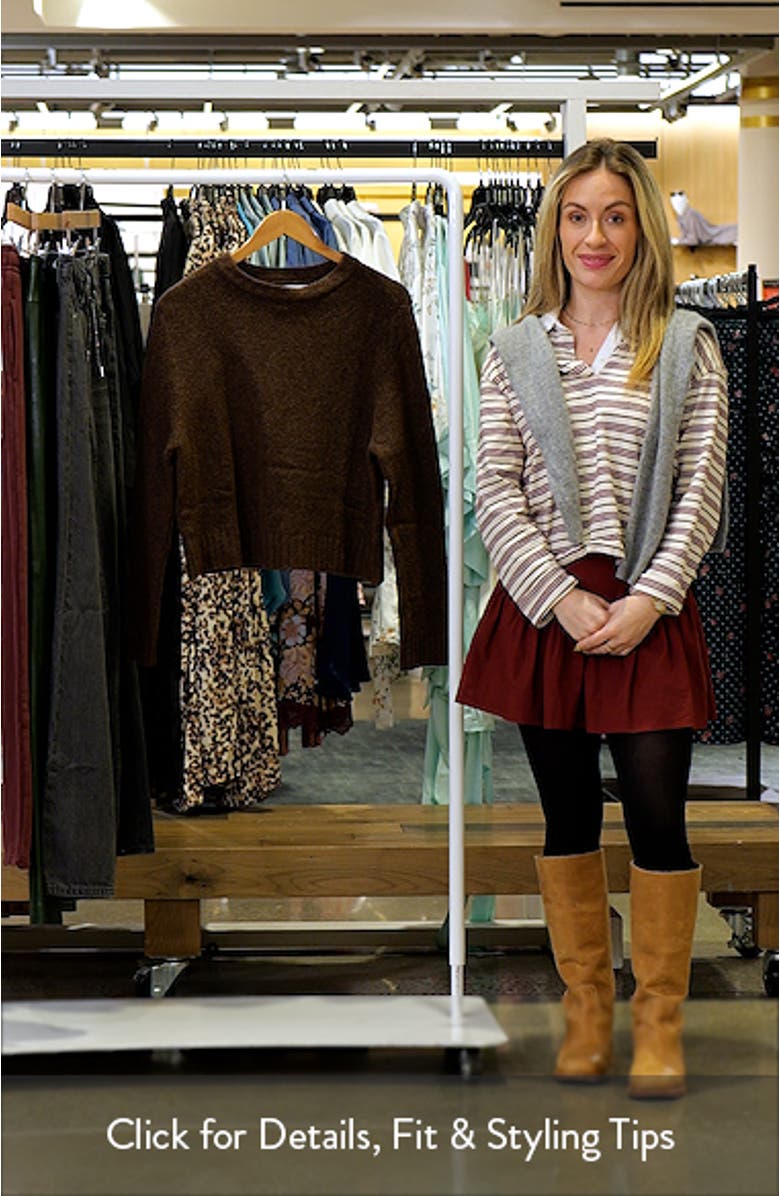 Naomi Crewneck Sweater, sales video thumbnail