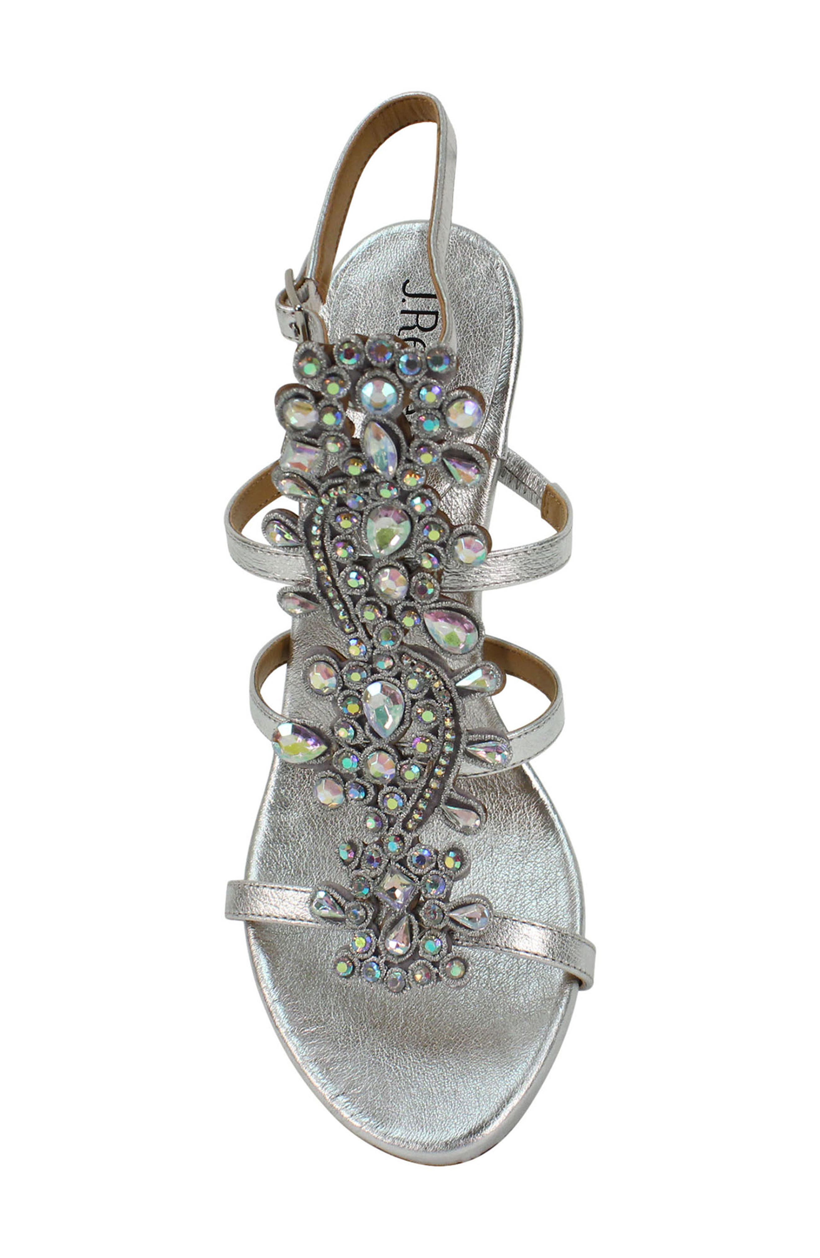 J. Reneé J.Reneé Embellished Strappy Sandal, Alternate, color, 
