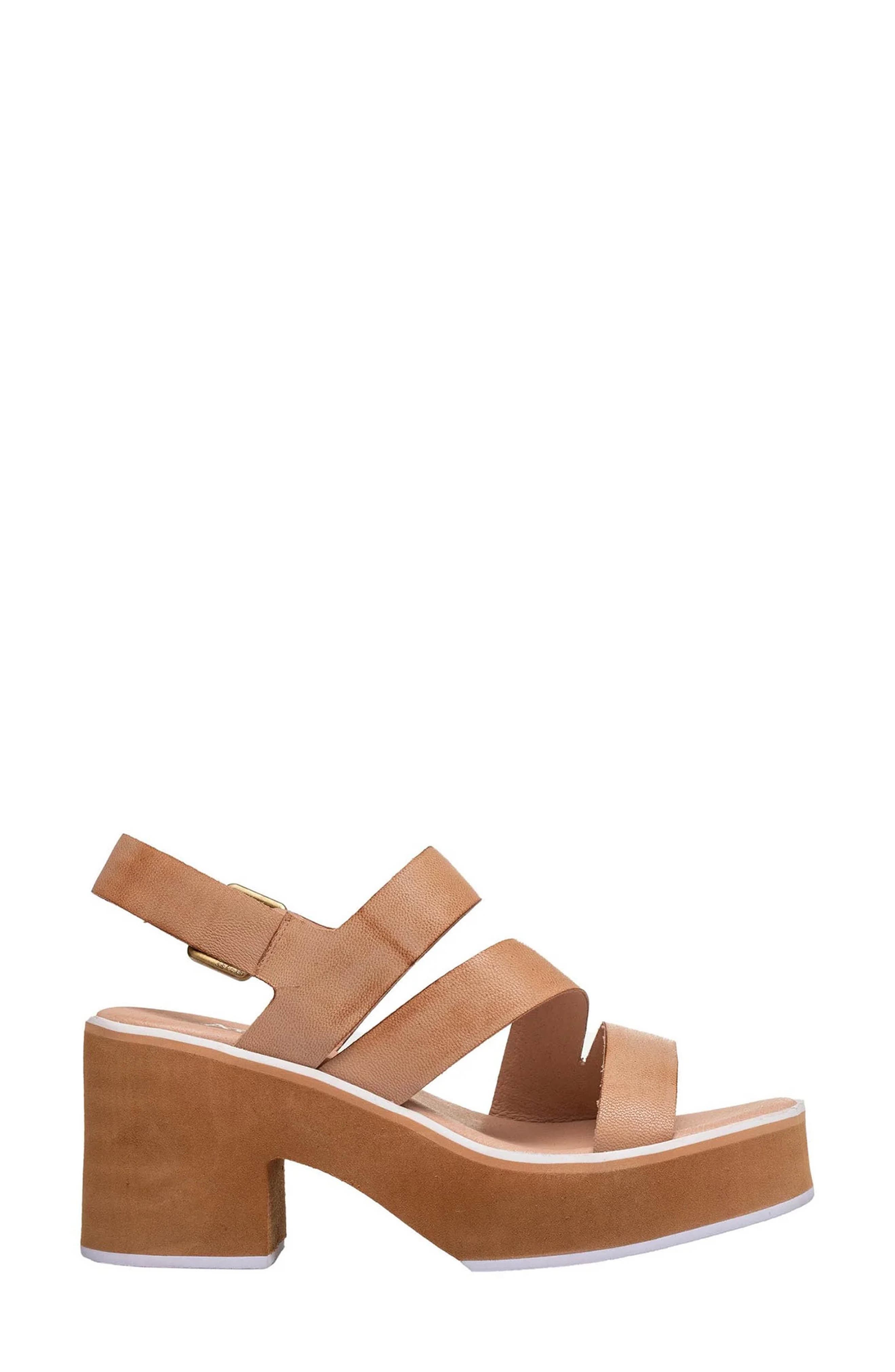 ANTELOPE Ina Platform Slingback Sandal, Alternate, color, Make Up