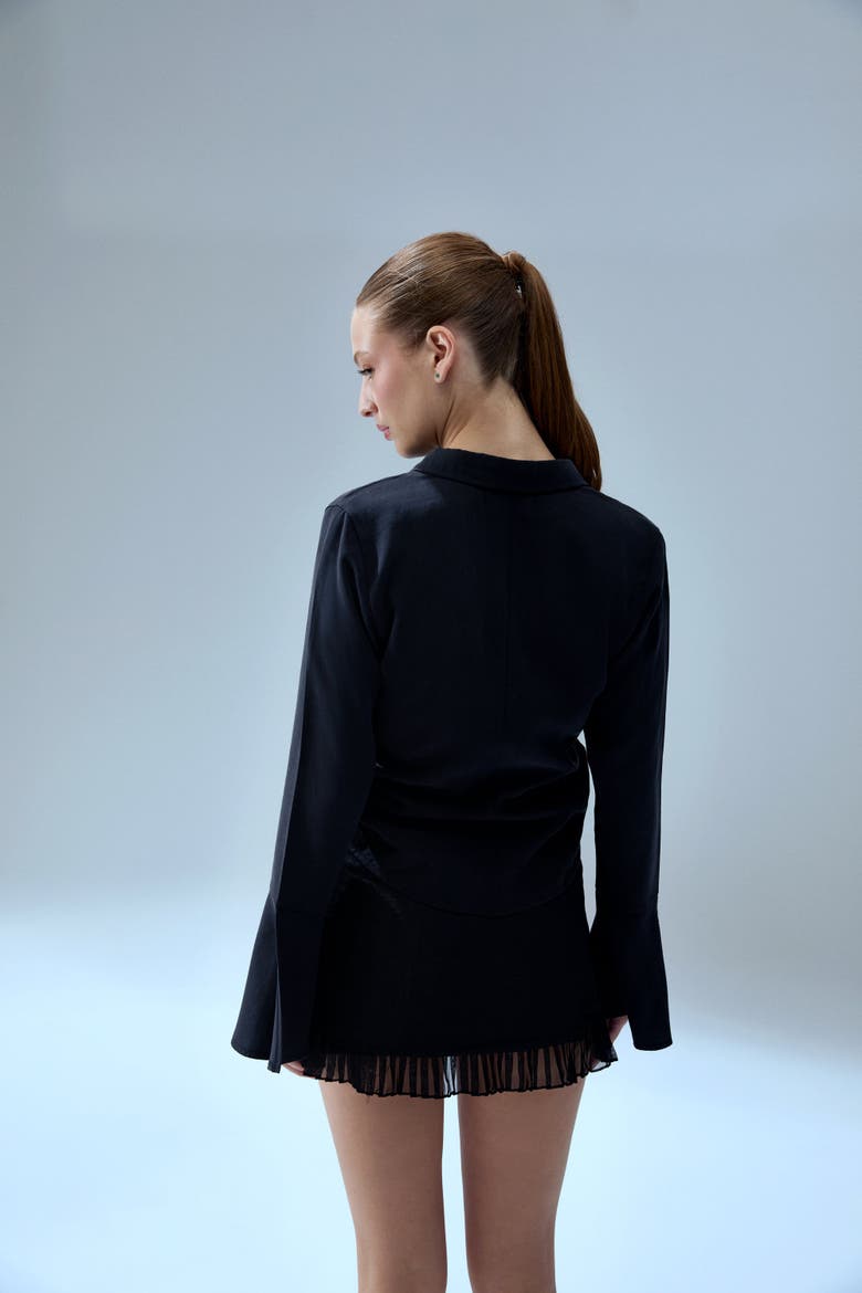 Your *Itch Fitted Shirt, Alternate, color, BLACK