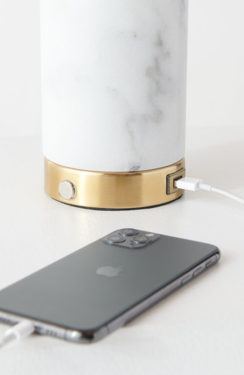 Brightech Marble LED Table Lamp, Alternate, color, 