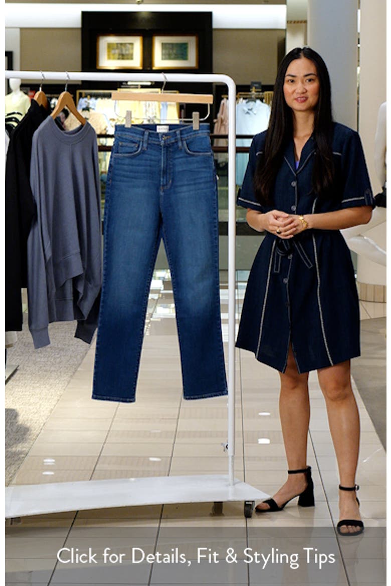 The Valentina Super High Waist Ankle Cigarette Jeans video