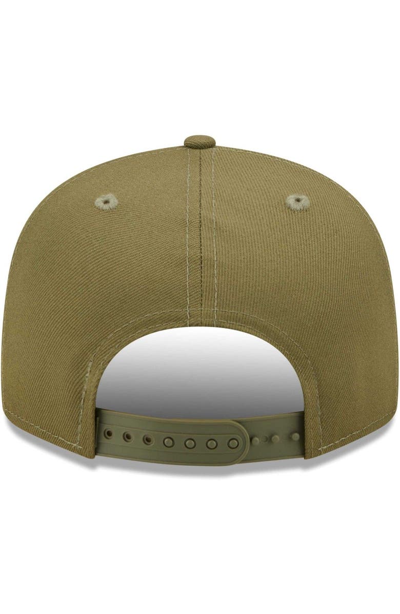 New Era Men's New Era Olive Kansas City Chiefs Color Pack 9FIFTY Snapback Hat, Alternate, color, 