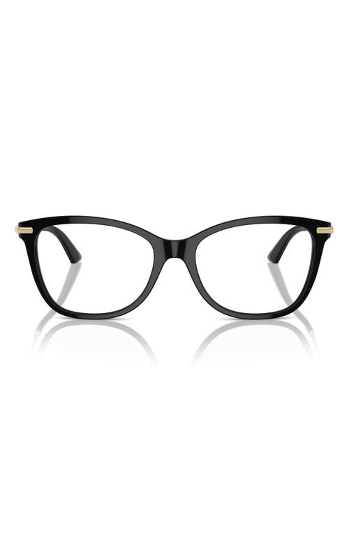 Jimmy Choo 52mm Pillow Optical Glasses In Black