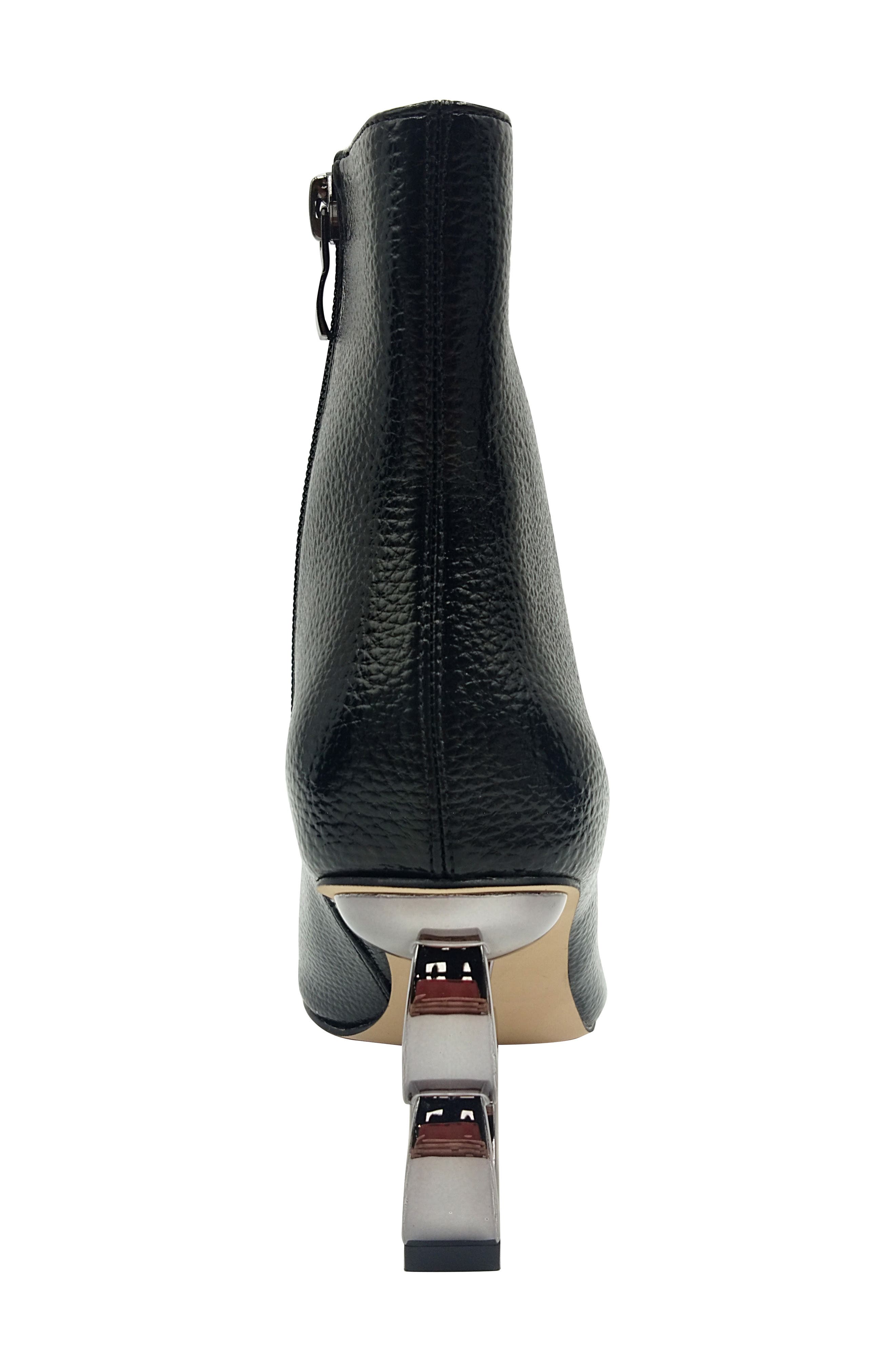 NINETY UNION Roxy Pebbled Ankle Boot, Alternate, color, Black