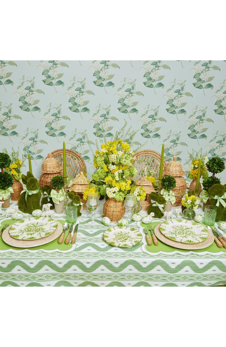 Mrs. Alice Rattan Ginger Jar, Alternate, color, Neutral