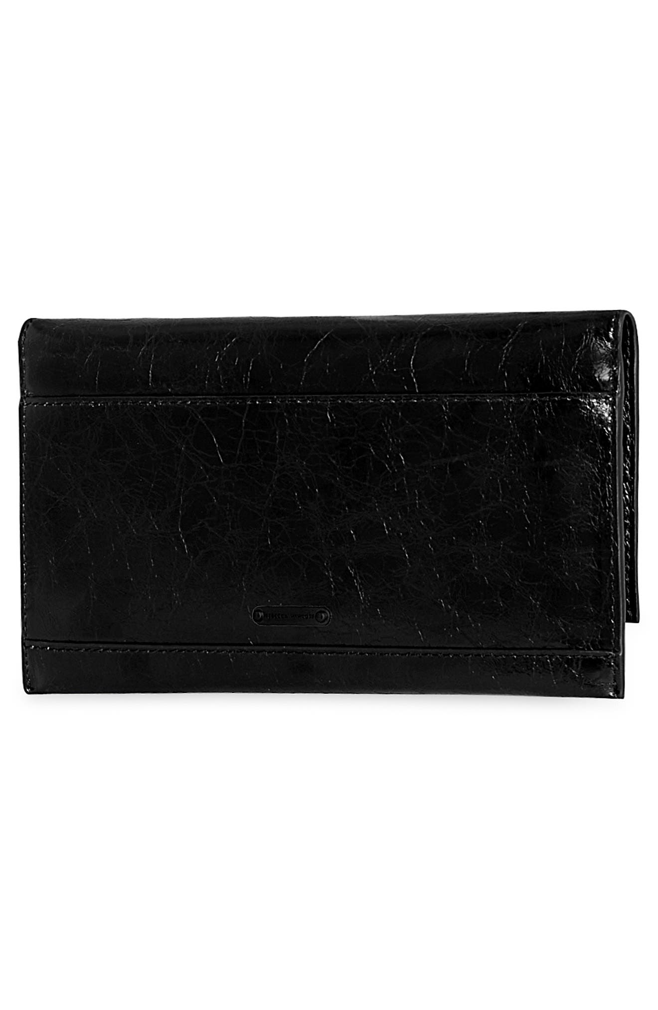 Wallet Clutch, Alternate, color, BLACK