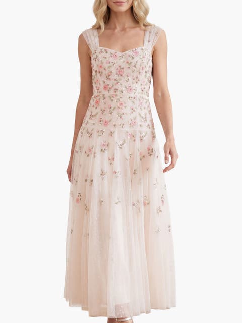 Mayflower Ditsy Ankle Gown