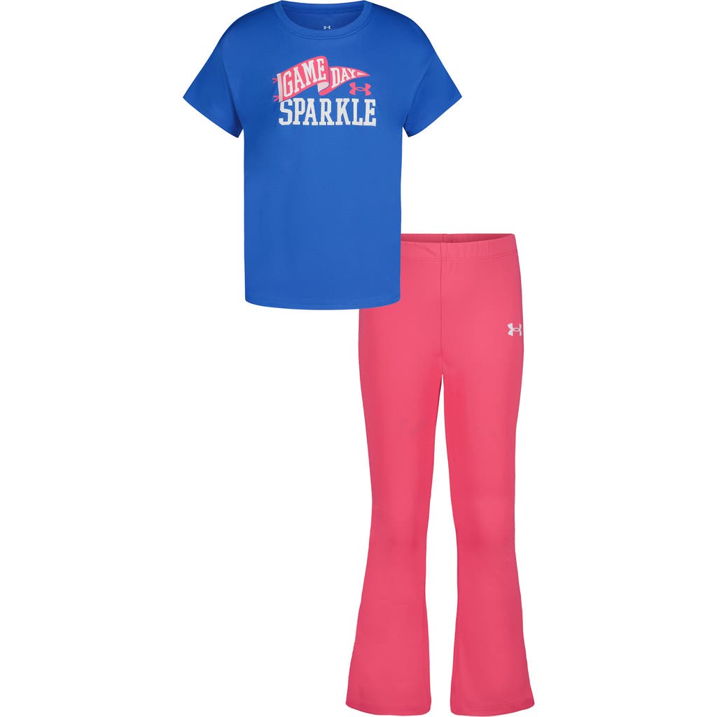 Under Armour Kids' Graphic T-shirt & Yoga Pants Set In Multi