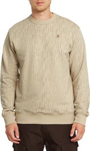 G-STAR Allover Print Organic Cotton Crewneck Sweatshirt