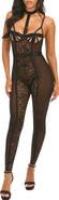 Oh La La Cheri Sia Lace and Mesh Bodysuit