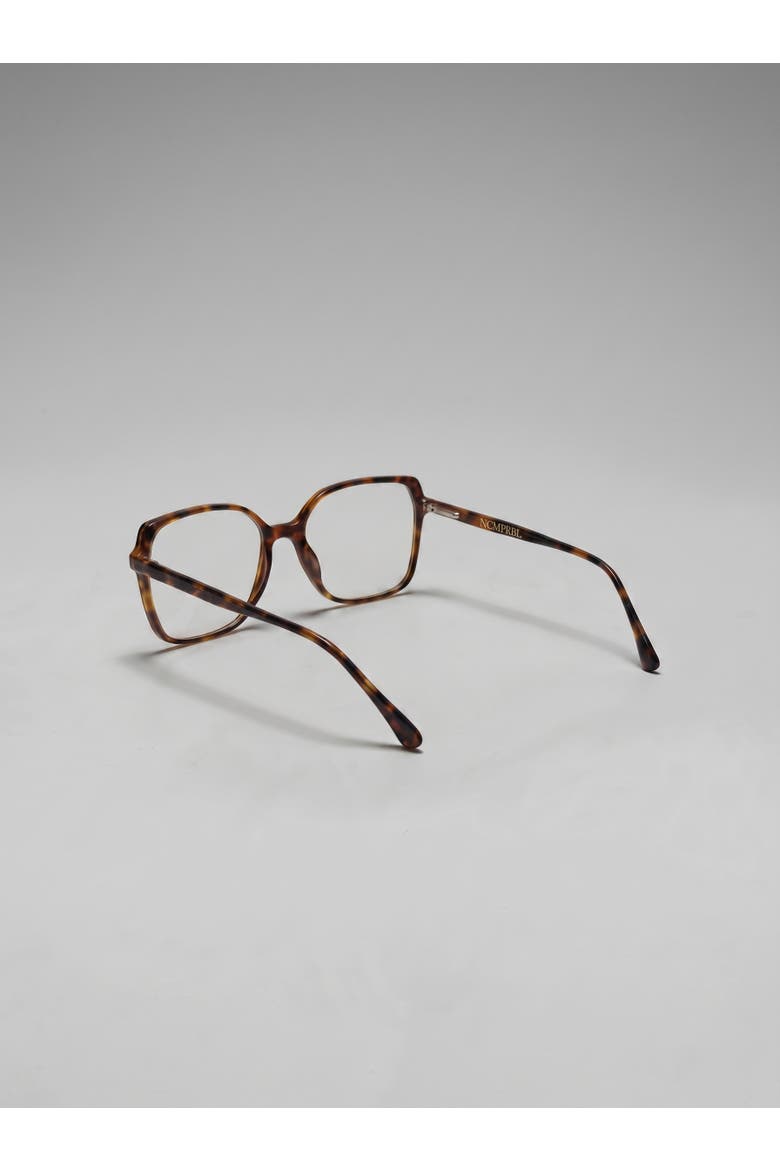 Aura 02 Poise 53MM Soft Square Eyeglasses In Tortoise, Alternate, color, Tortoise
