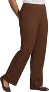 Lands' End Starfish Mid Rise Straight Leg Pants