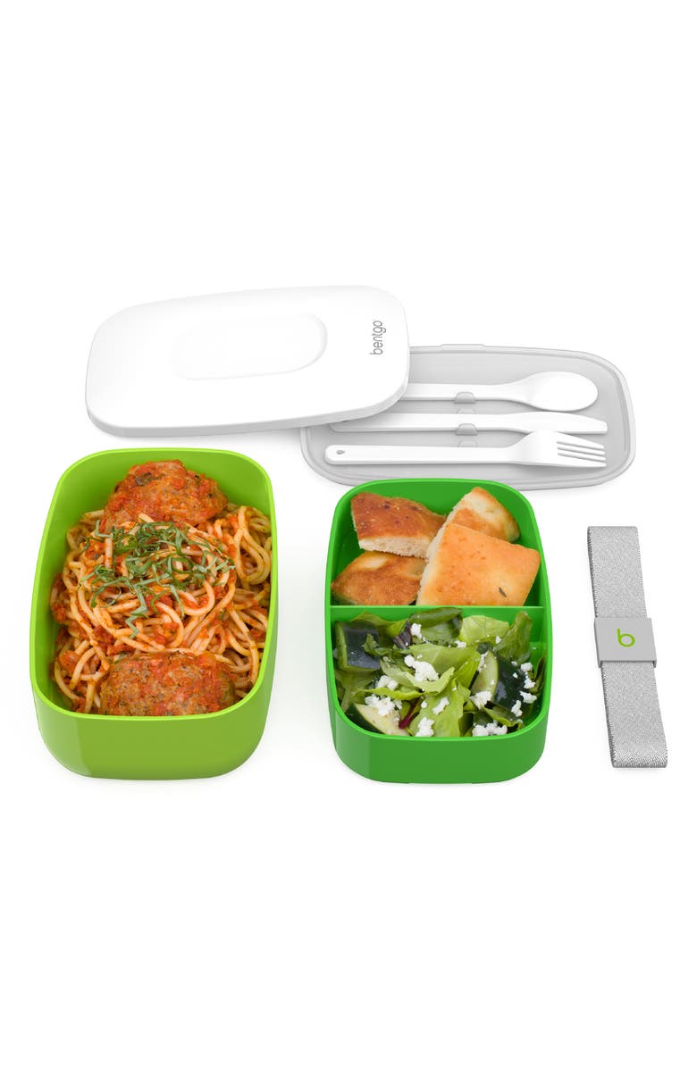 BENTGO Classic Lunch Box - Set of 2, Alternate, color, Green