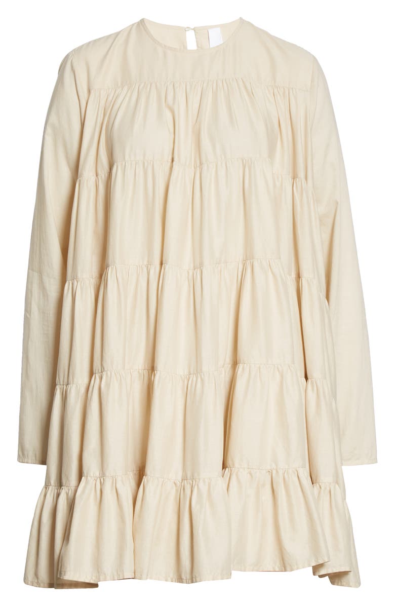 Merlette Soliman Tiered Minidress, Alternate, color, 