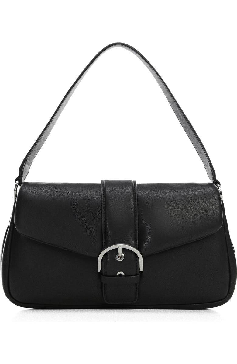 MANGO Faux Leather Shoulder Bag, Main, color,