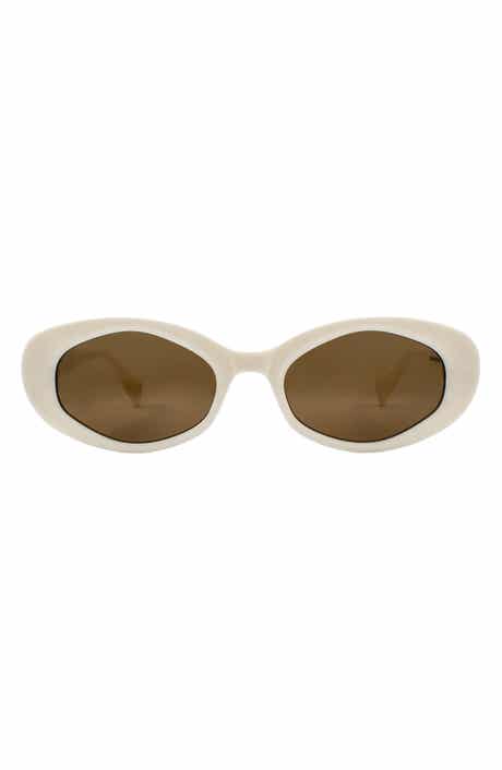AllSaints Carolyn 52mm Oval Sunglasses