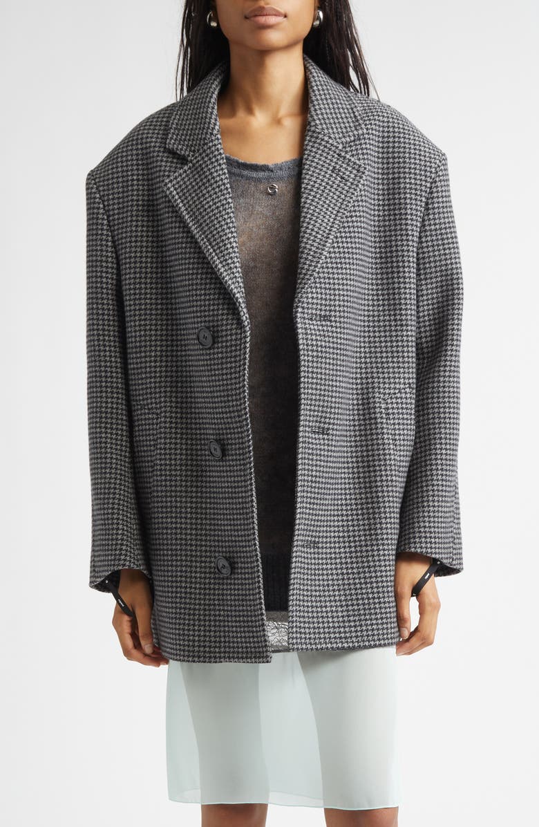 Coperni Oversize Wool Coat, Main, color, Grey