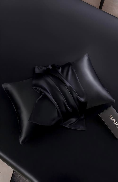 Silksilky Set Of 2pcs-22momme Mulberry Silk Hidden Zipper Pillowcase