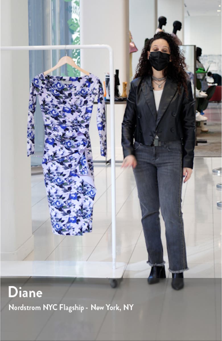 Silveria Floral Long Sleeve Dress, sales video thumbnail