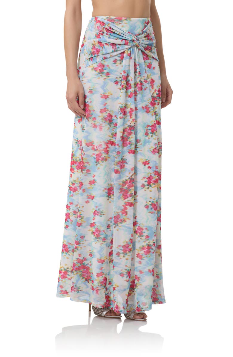 AFRM Amirah Floral Maxi Skirt, Alternate, color, Digital Floral