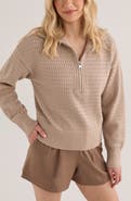 Varley Darla Half Zip Sweater