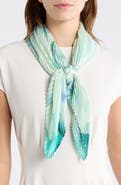 NORDSTROM RACK Pleated Satin Scarf