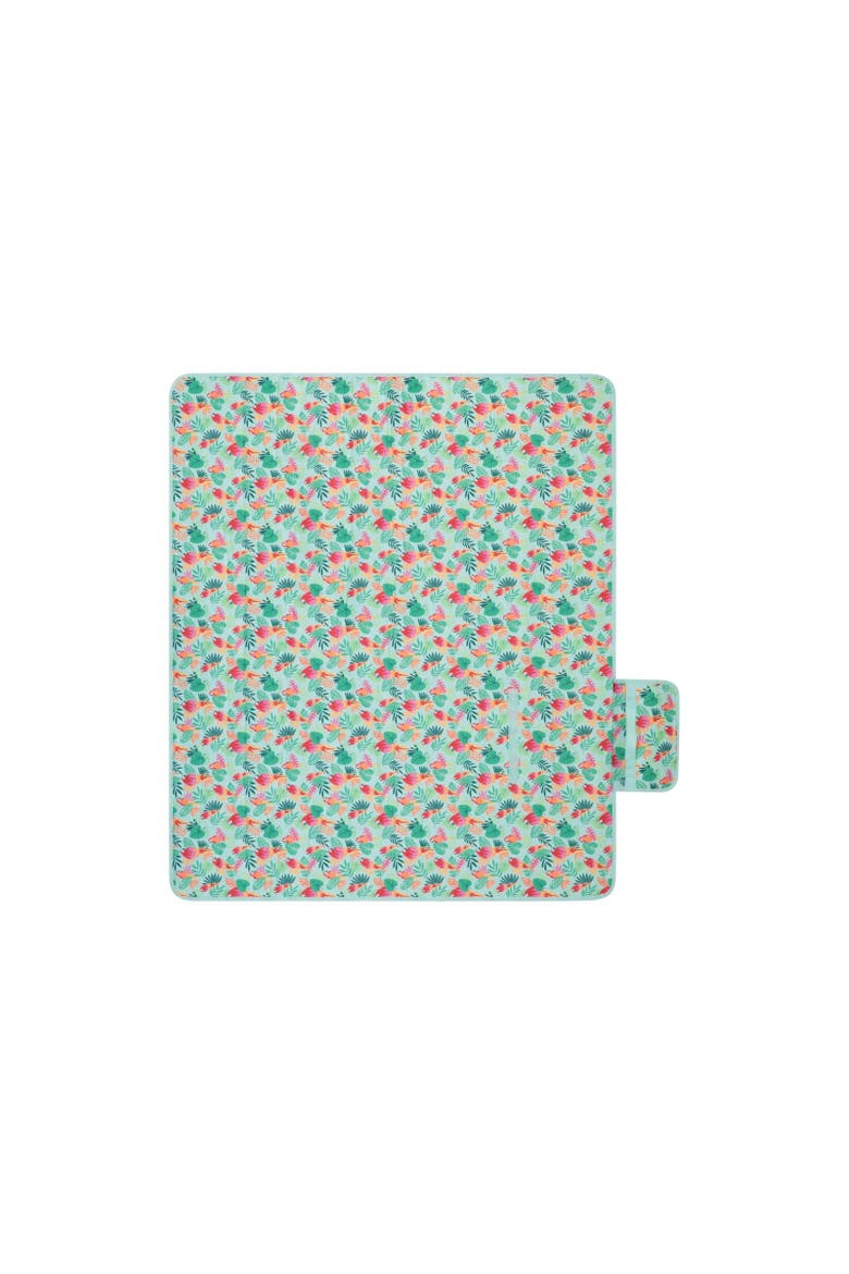 Parrot Picnic Mat, Alternate, color, Green