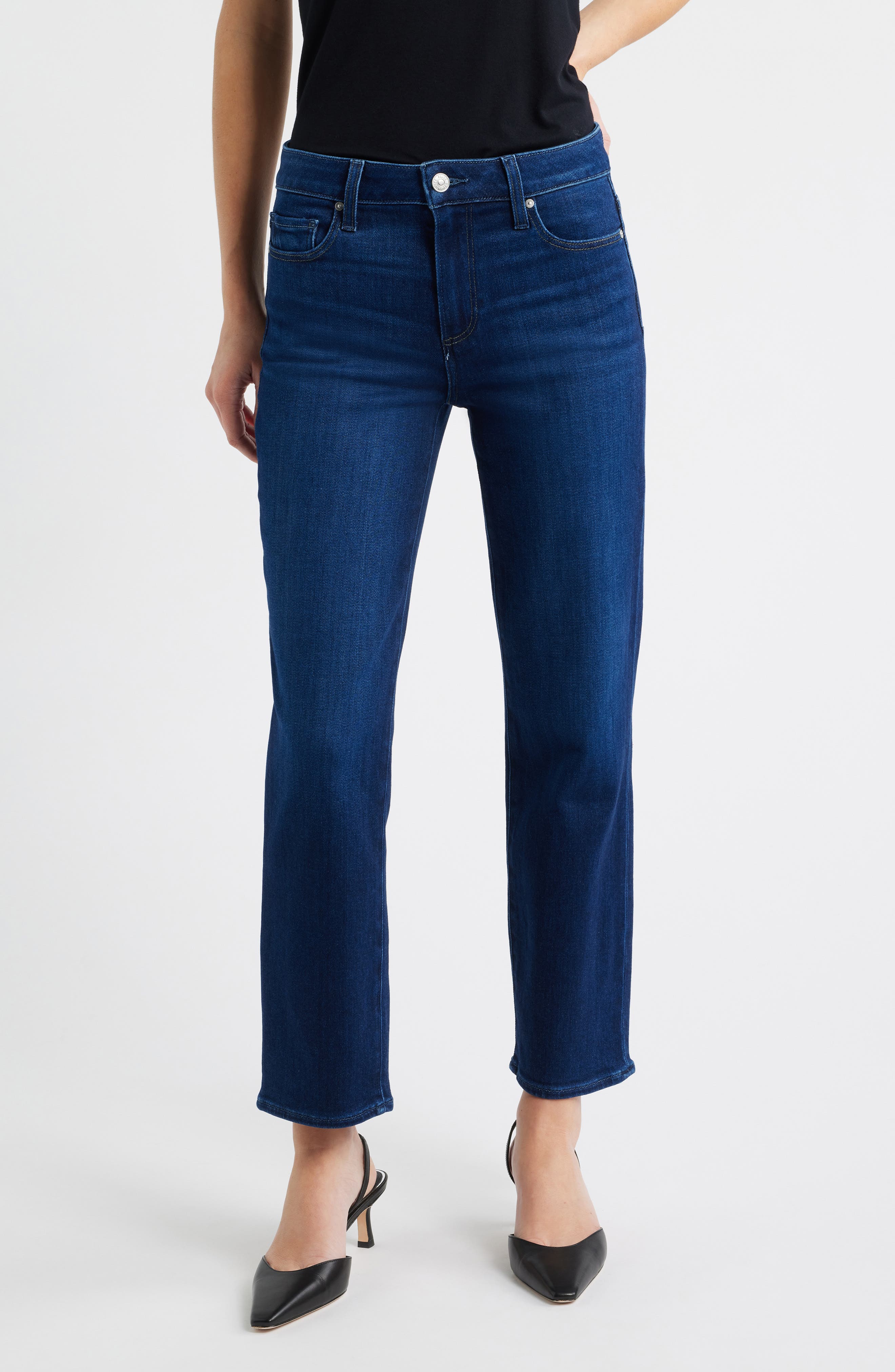 PAIGE Mason Ankle Straight Leg Jeans
