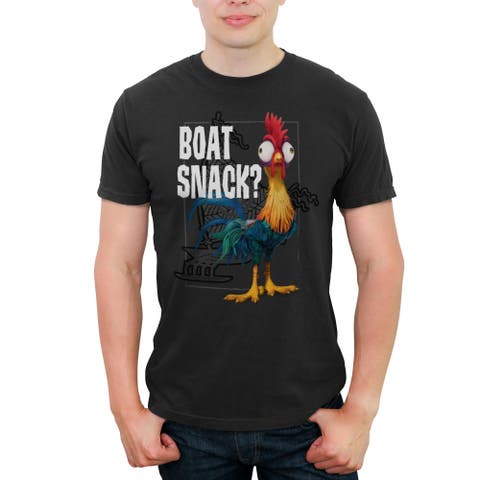 Men's Moana Hei Hei Boat Snack  Graphic T-Shirt