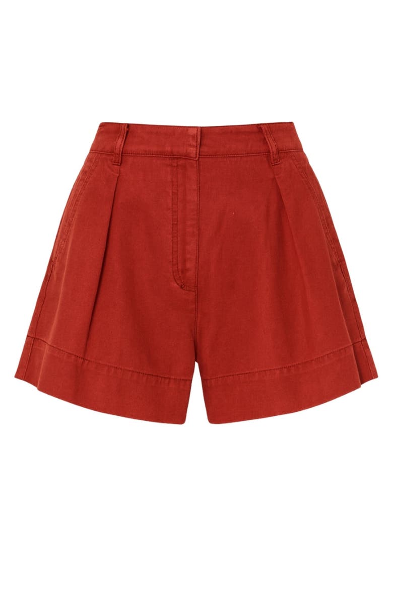 Remi Garment Dyed Short, Alternate, color, Burnt Sienna
