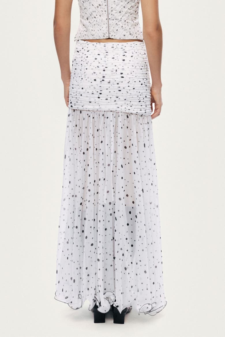 Slit Detail Maxi Skirt, Alternate, color, Multi-Colored