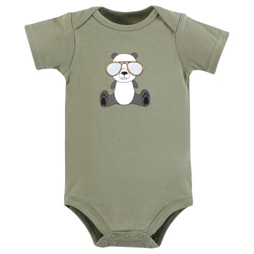 Hudson Baby Soft Cotton Bodysuit Triple Pack