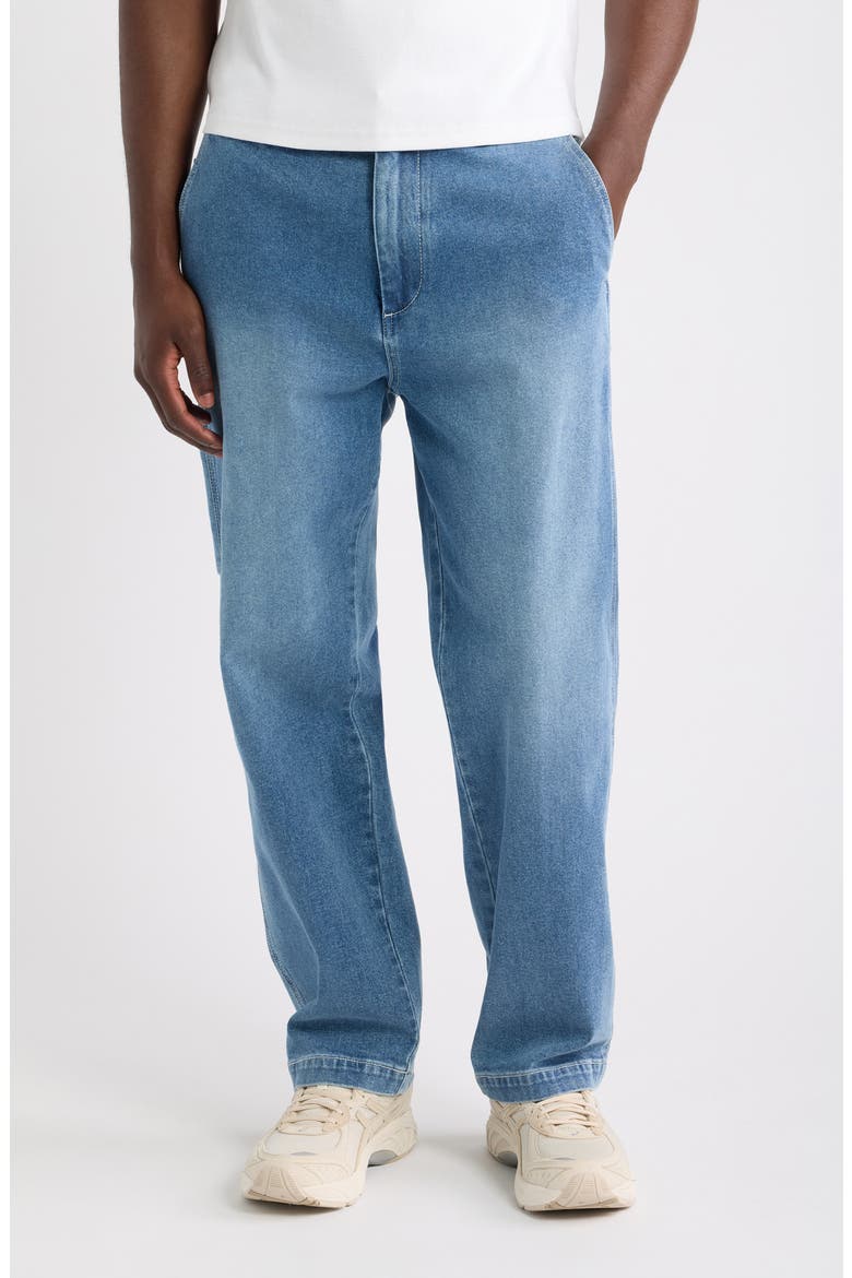 Union Straight Leg Jeans, Main, color, MEDIUM WASH