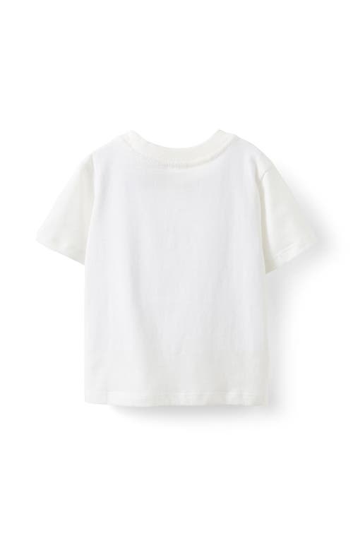 Cotton On Kids Jamie Short Sleeve Graphic Print Tee In Vanilla Tupac