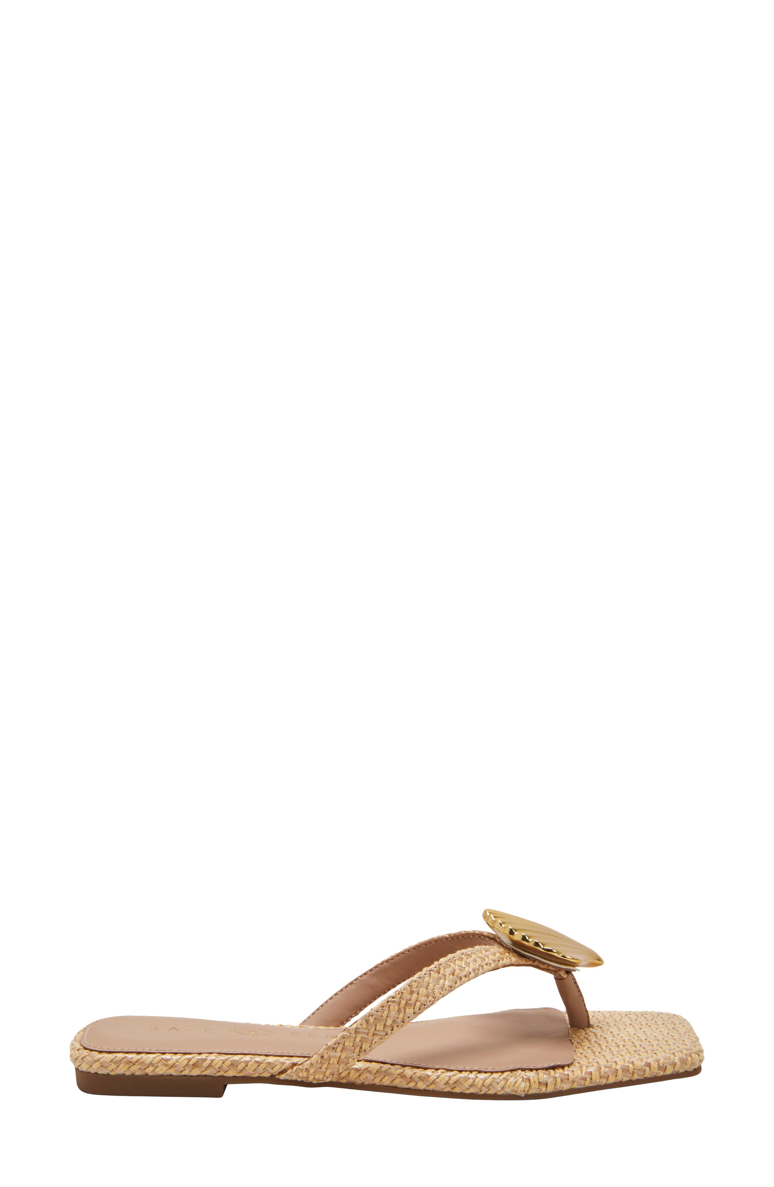 The Camie Shell Flip Flop, Alternate, color, NATURAL